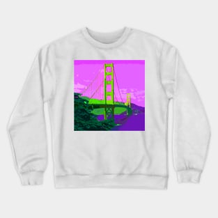 Golden Gate Bridge 008 Crewneck Sweatshirt